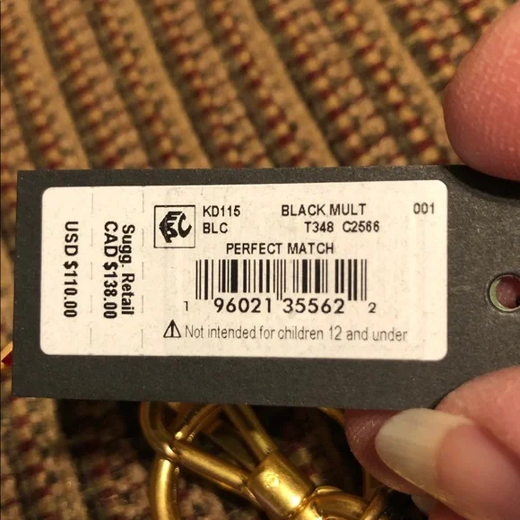 NWT-Kate Spade-Perfect Match Matchbook Key Fob/Bag Charm-$110 - Picture 8 of 10